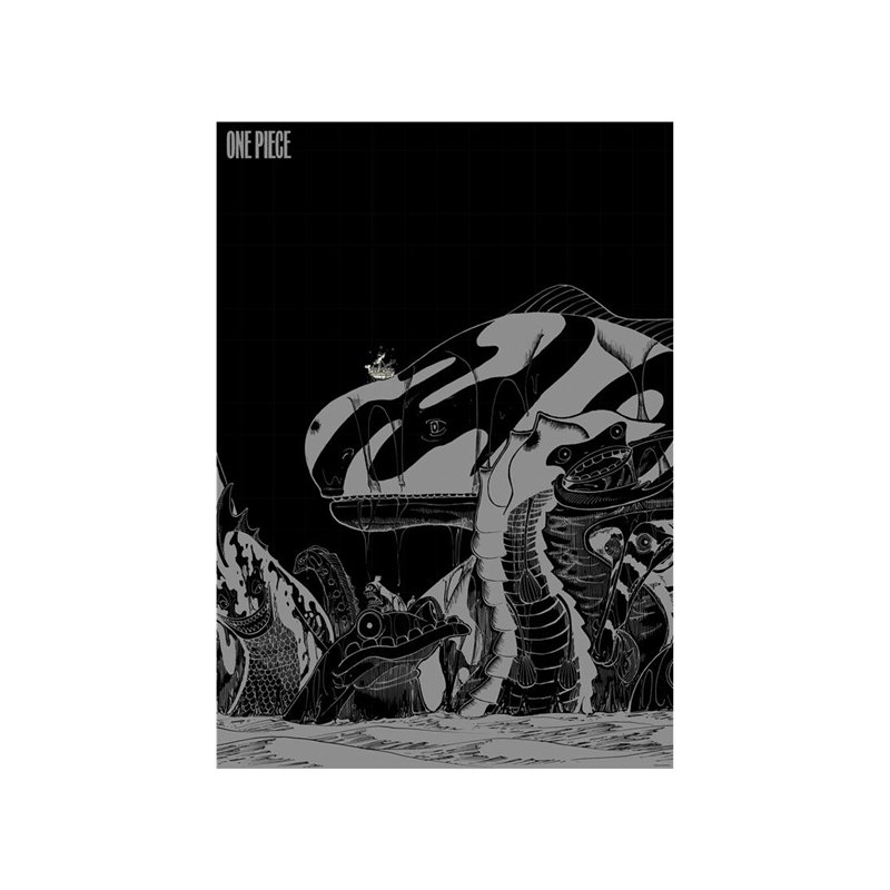 [Pre-order] [Made-to-order] JUMP Store Limited "ONE PIECE" B1 POSTER -aqua vitae- Going Merry and Sea Kings 